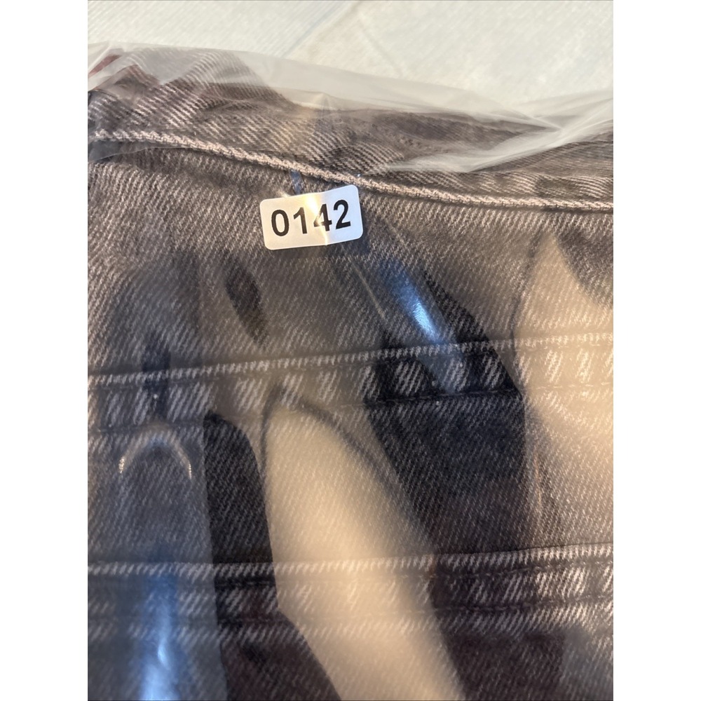 Vintage Gap Classic Fit High Waisted Jeans 12 Long Made in USA Faded Black Denim - Picture 11 of 11